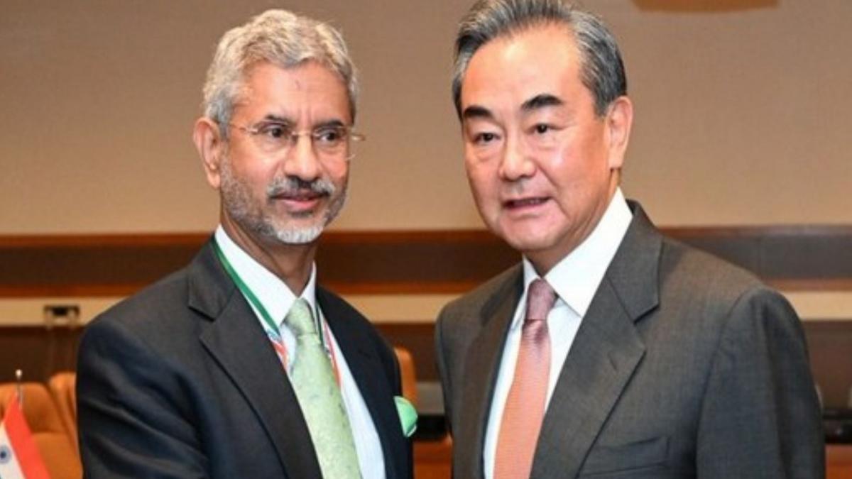 S Jaishankar meet Wang Yi (File-ANI)