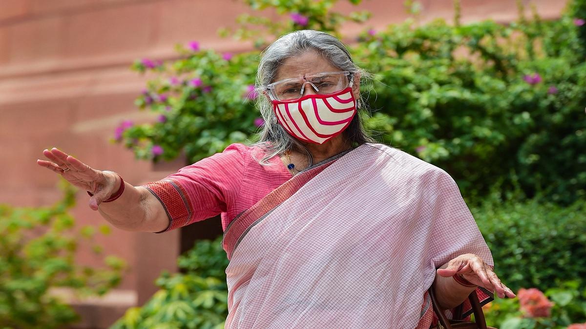 Samajwadi Party MP Jaya Bachchan (file photo-PTI)