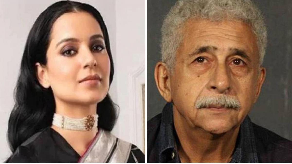 Kangana Ranaut and Naseeruddin Shah (File Photo)
