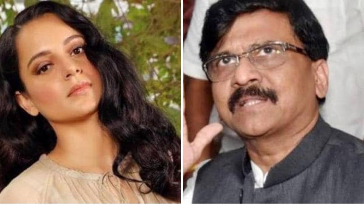 Kangana Ranaut and Sanjay Raut (File Photo)