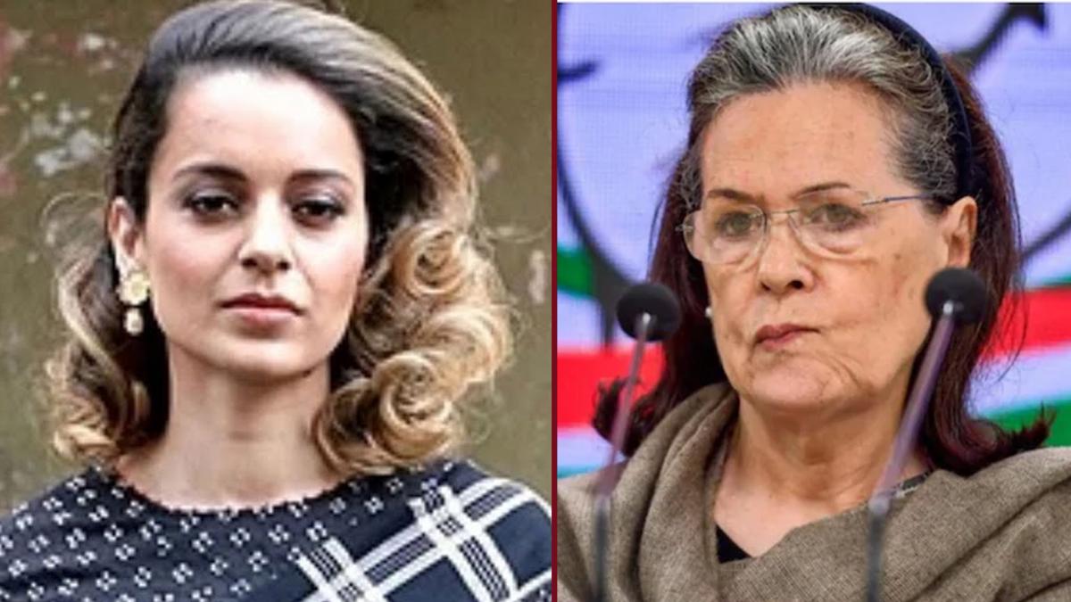 Kangna Hits Sonia Gandhi 