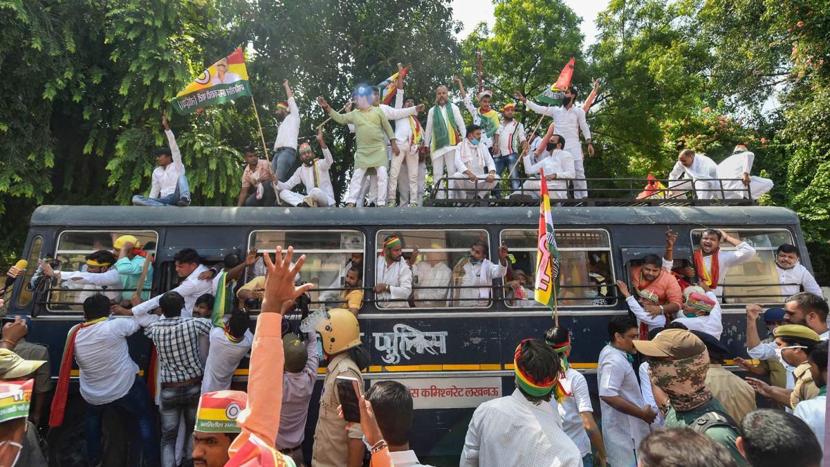 Protest against farm laws