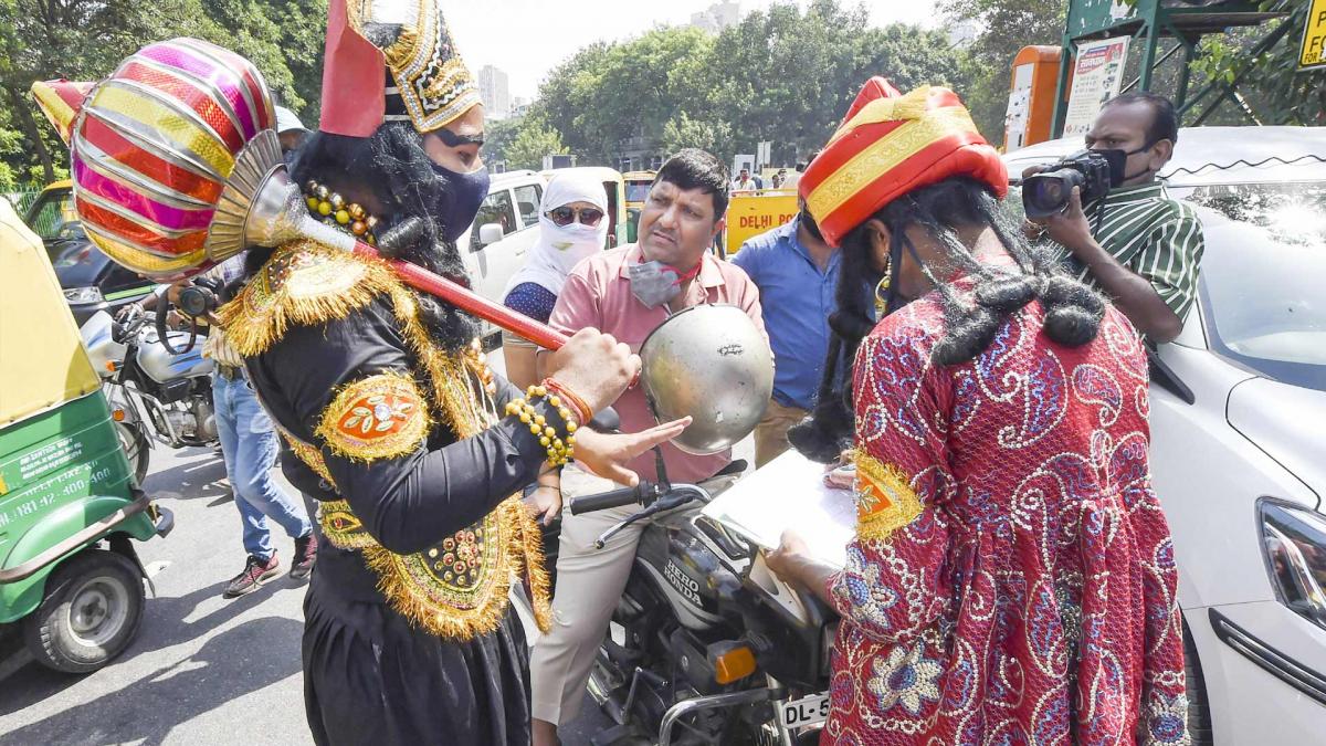 mask ya yamraj campighn