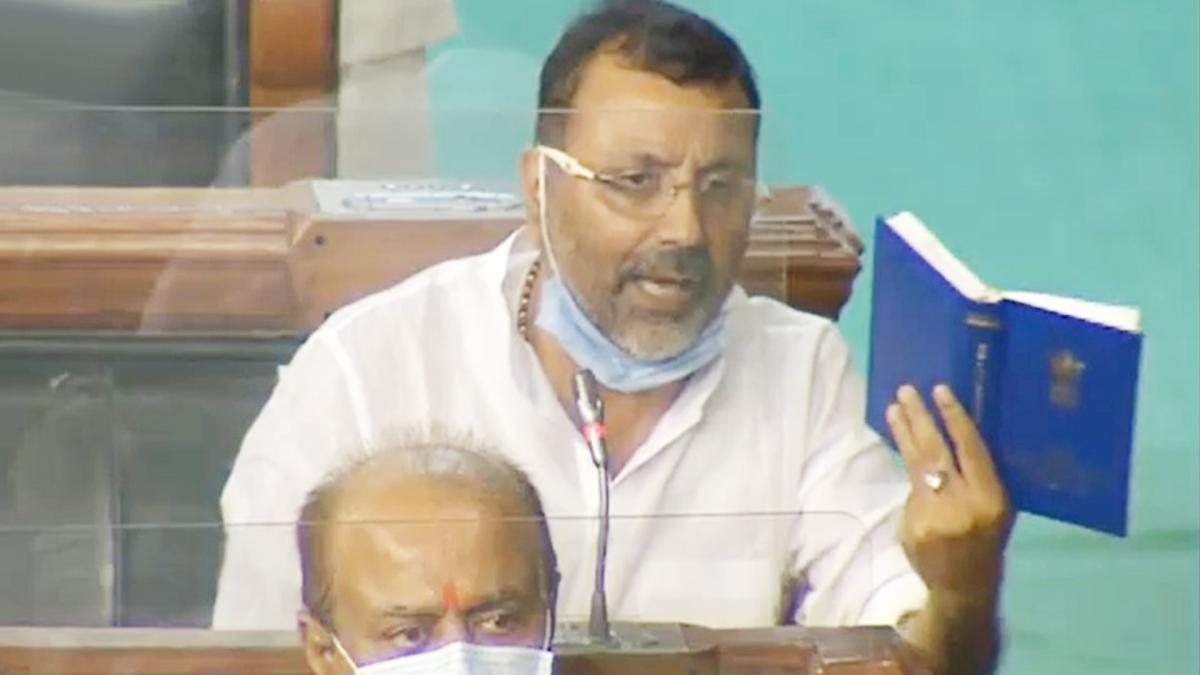 BJP MP Nishikant Dubey