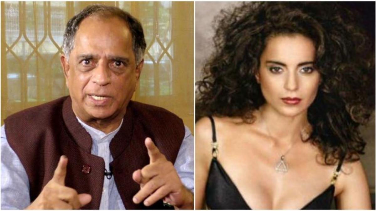 Pahlaj Nihalani (L) and Kangana Ranaut