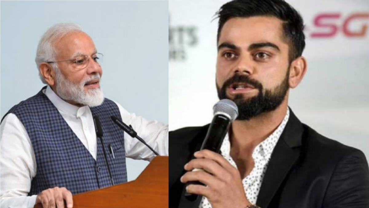 PM Narendra Modi-Virat Kohli