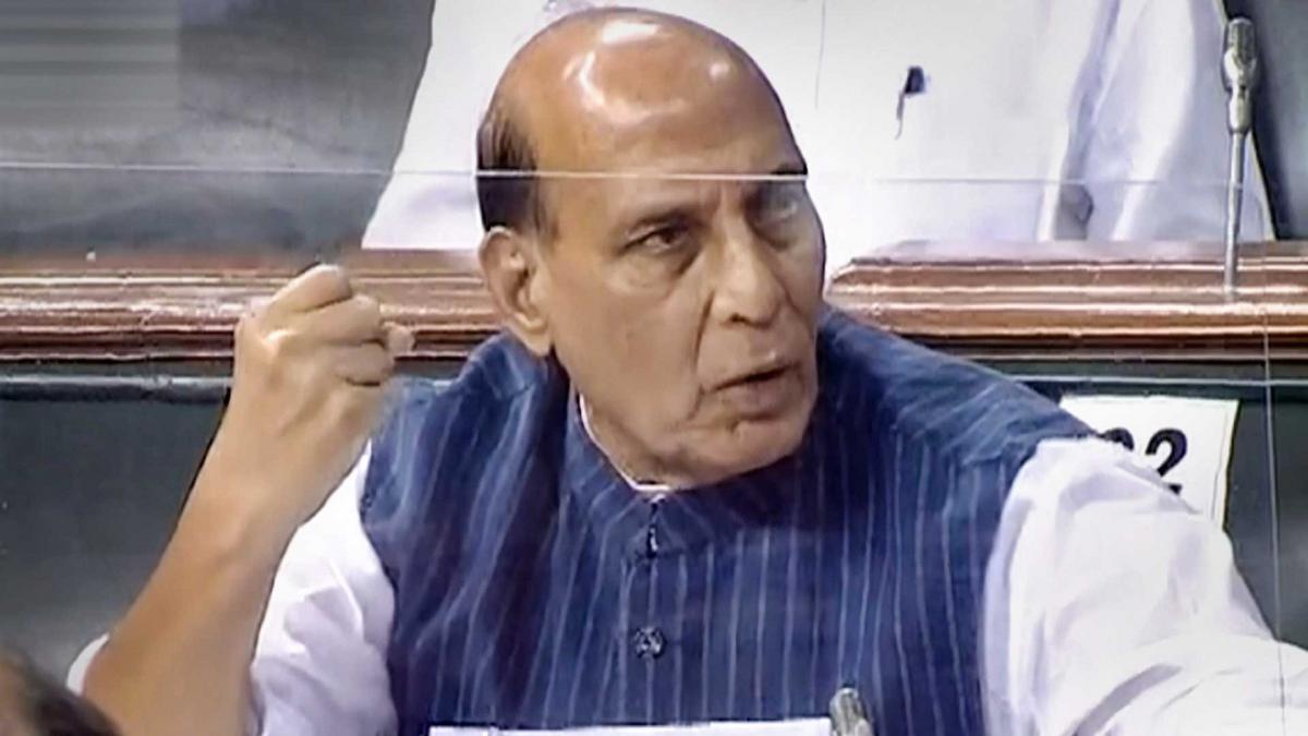 रक्षामंत्री राजनाथ सिंह