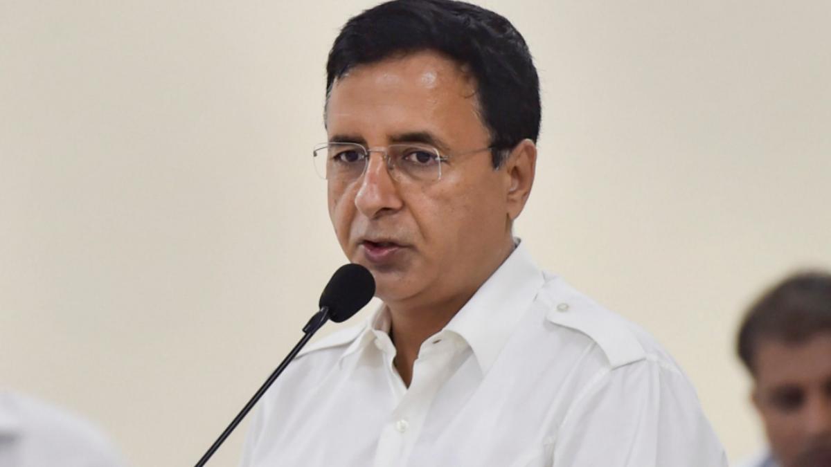 Randeep Surjewala (File-PTI)