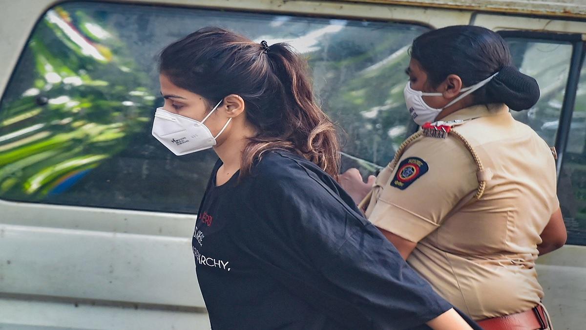 Rhea Chakraborty arrested by NCB (file photo-PTI)