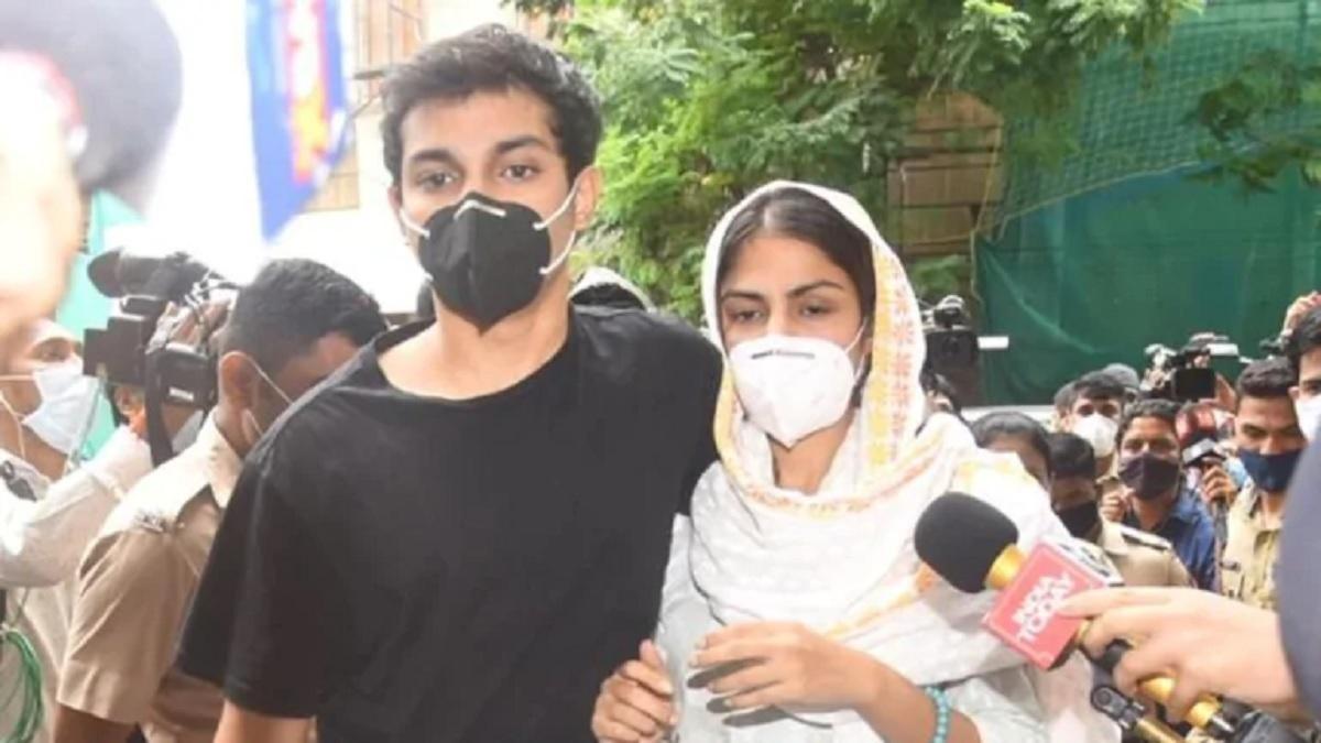 Rhea with Showik (Photo-PTI)