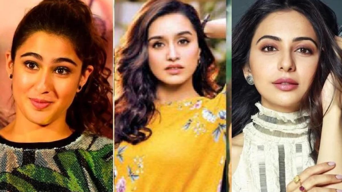 Sara ali Khan, Shraddha Kapoor and Rakul Preet Singh (file photo)