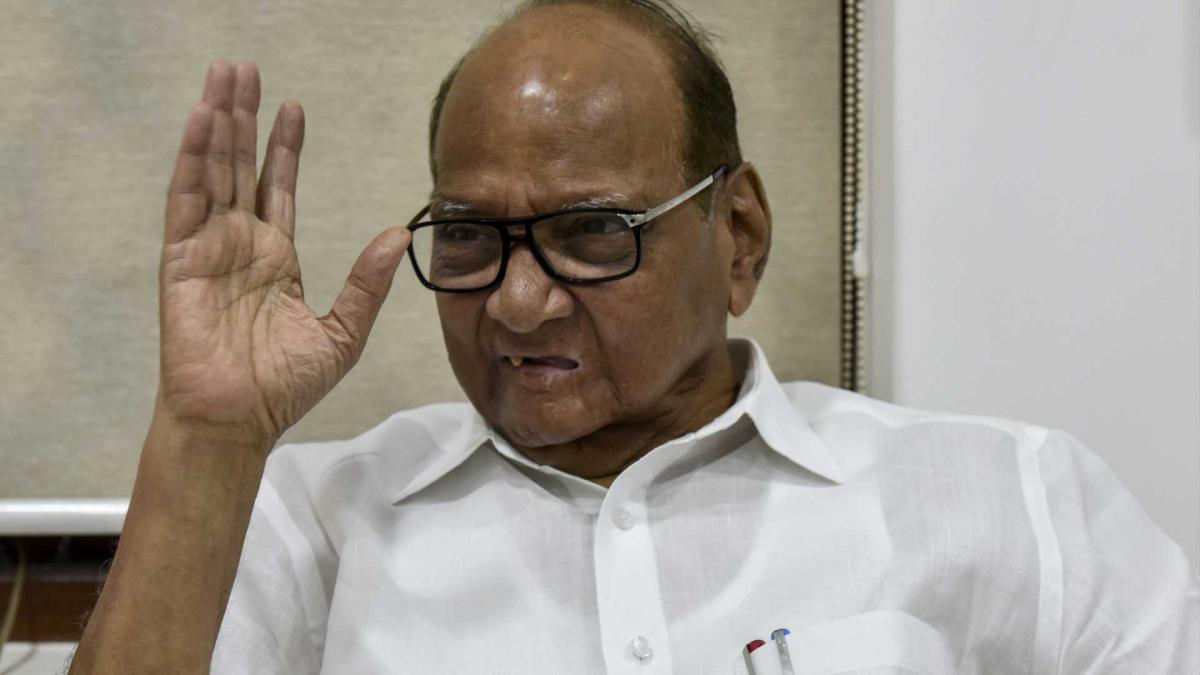 एनसीपी प्रमुख शरद पवार 
