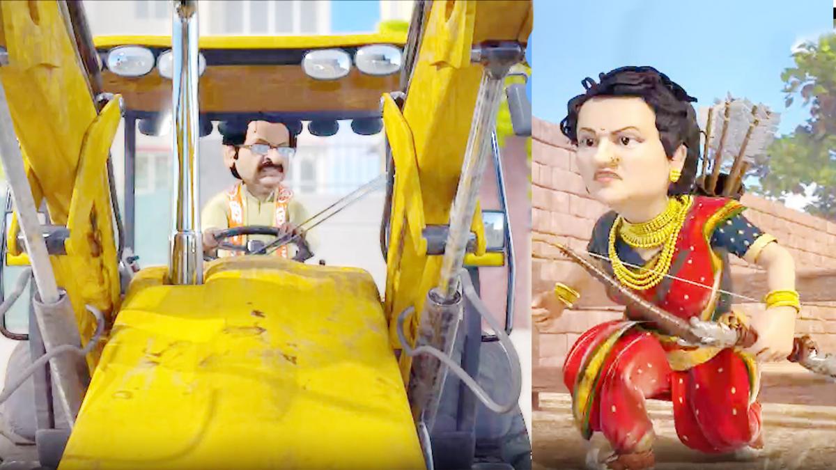 Uddhav ke angna me Kangna