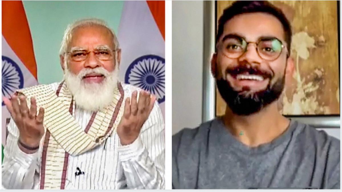virat kohli and pm modi