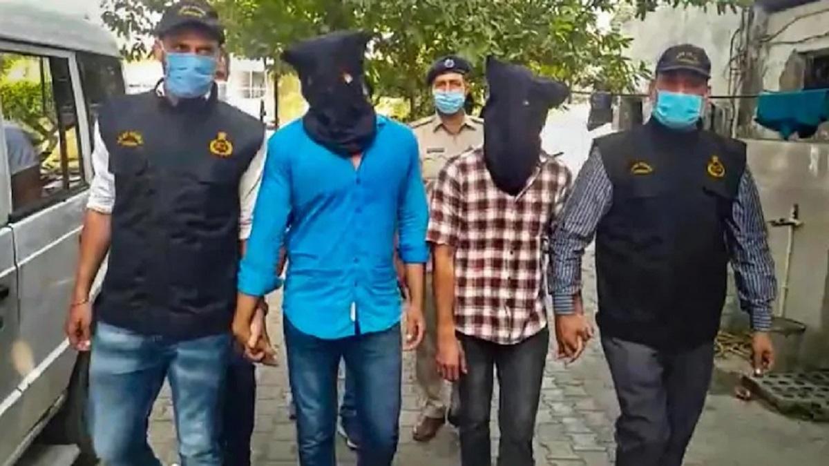 Faridabad murder accused in police custody (Photo-PTI)