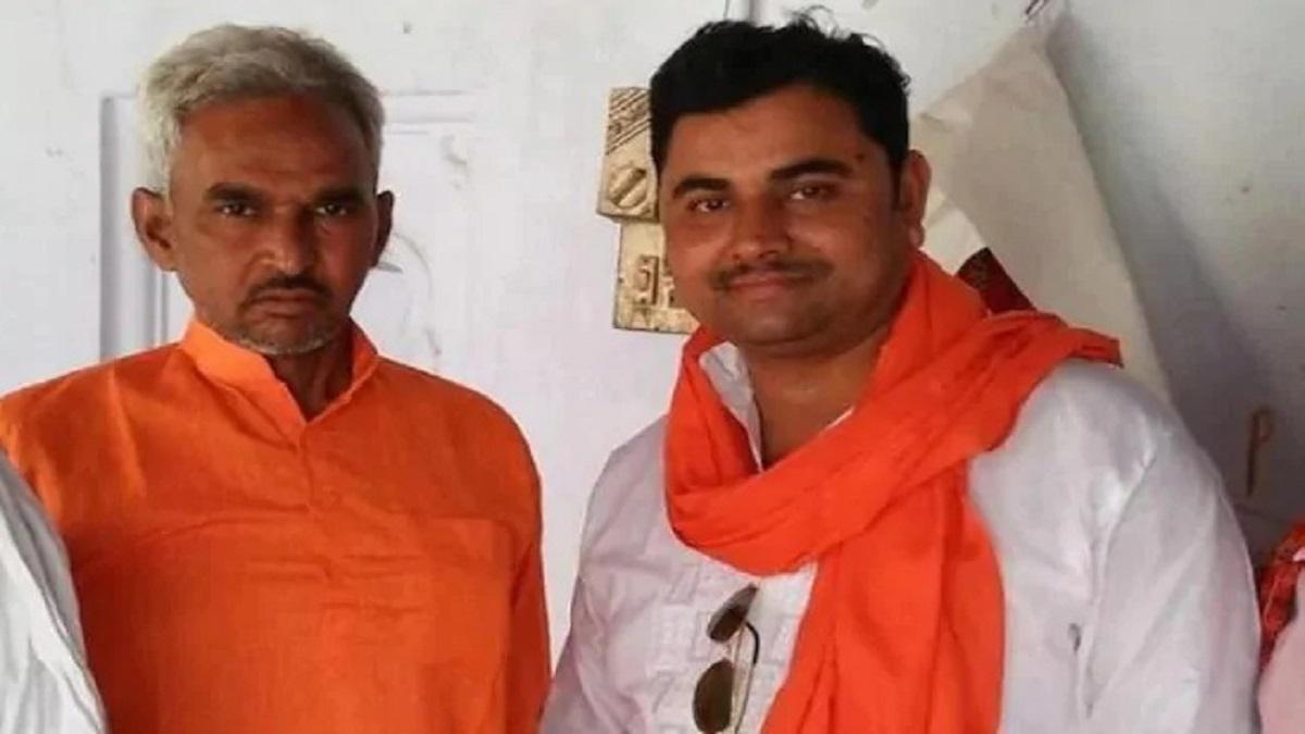 Ballia BJP MLA Surendra Singh with Accused