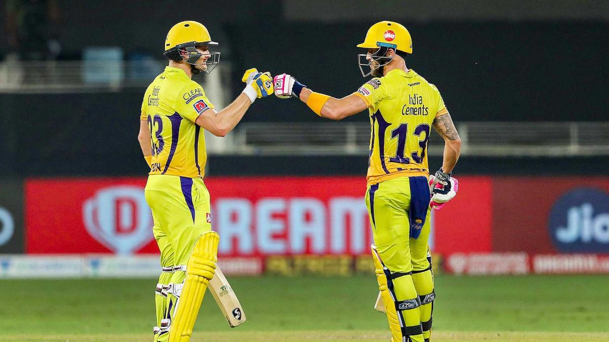 शेन वॉटसन और फाफ डुप्लेसिस की नाबाद पारी