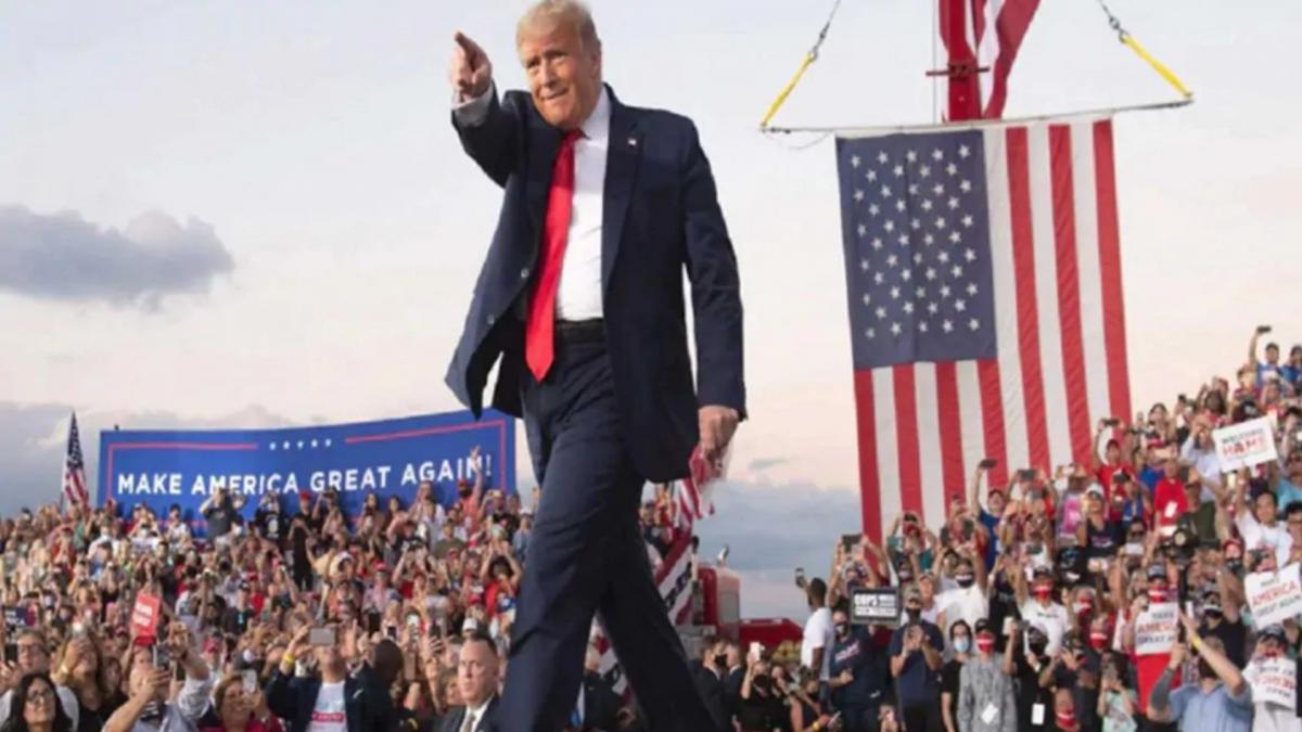 US President Donald Trump 