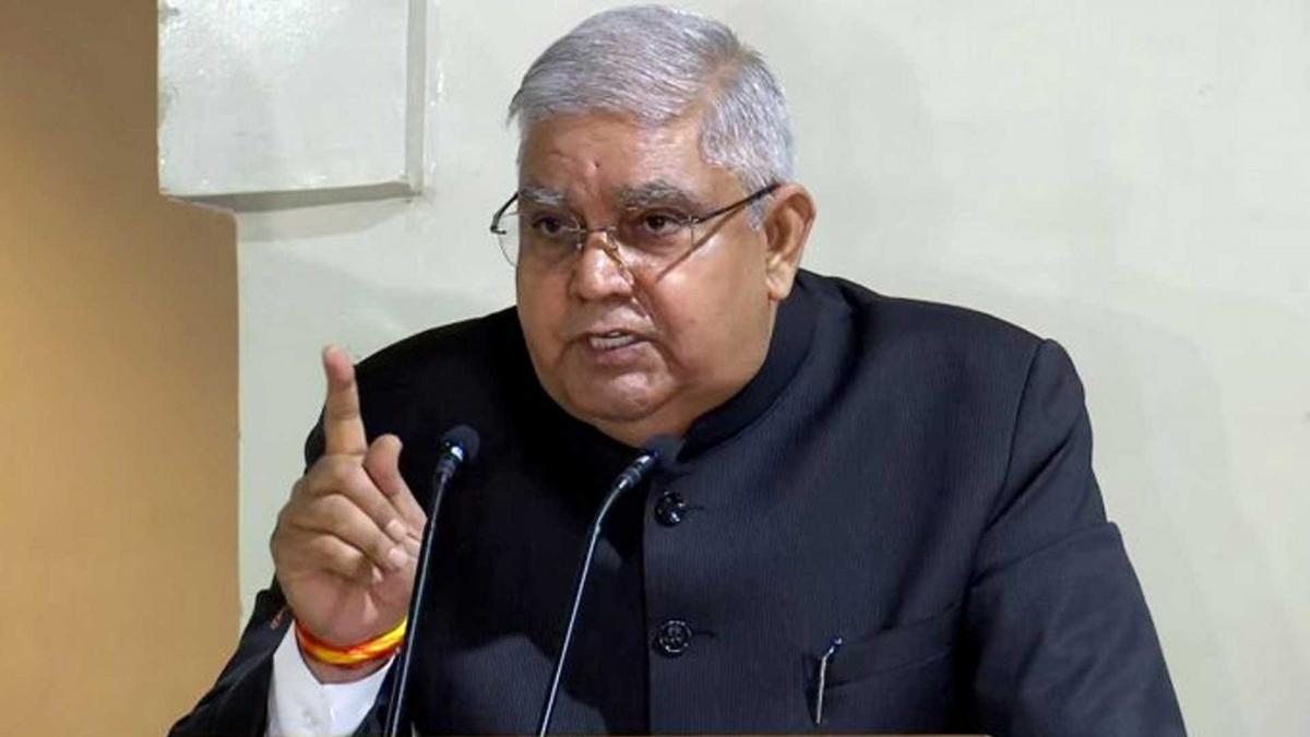 पश्चिम बंगाल के राज्यपाल जगदीप धनखड़