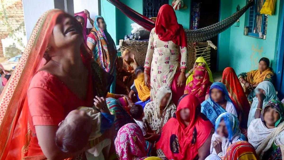 Hathras victim family (File-PTI)