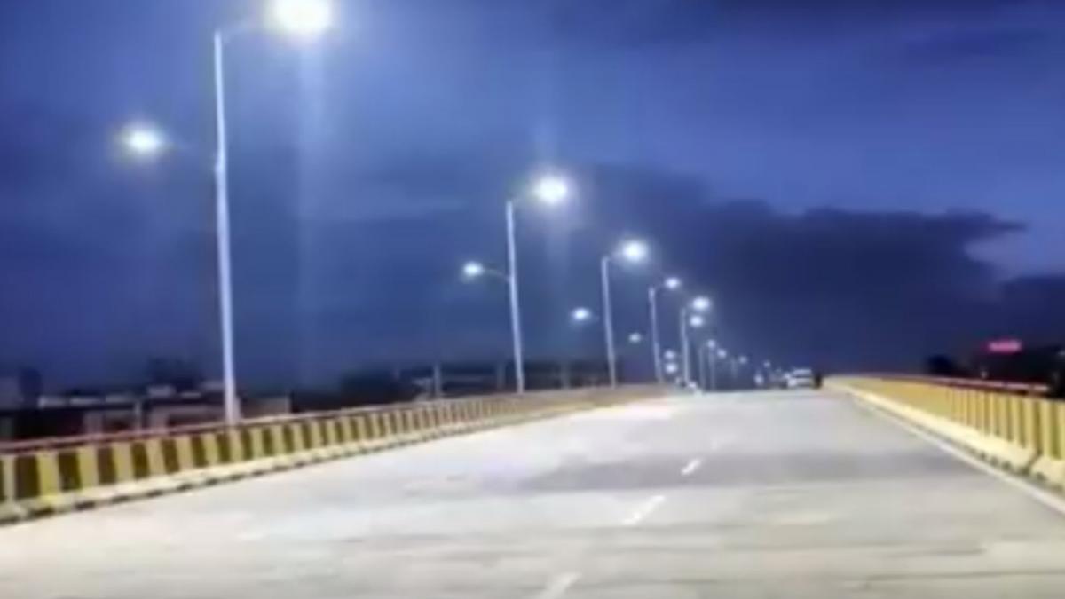 Flyover of Hyderabad shared as Muzaffarpur 