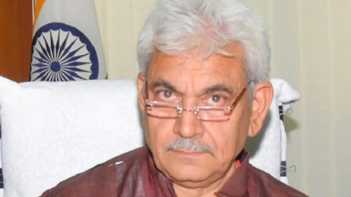 j&k Lieutenant Governor Manoj Sinha