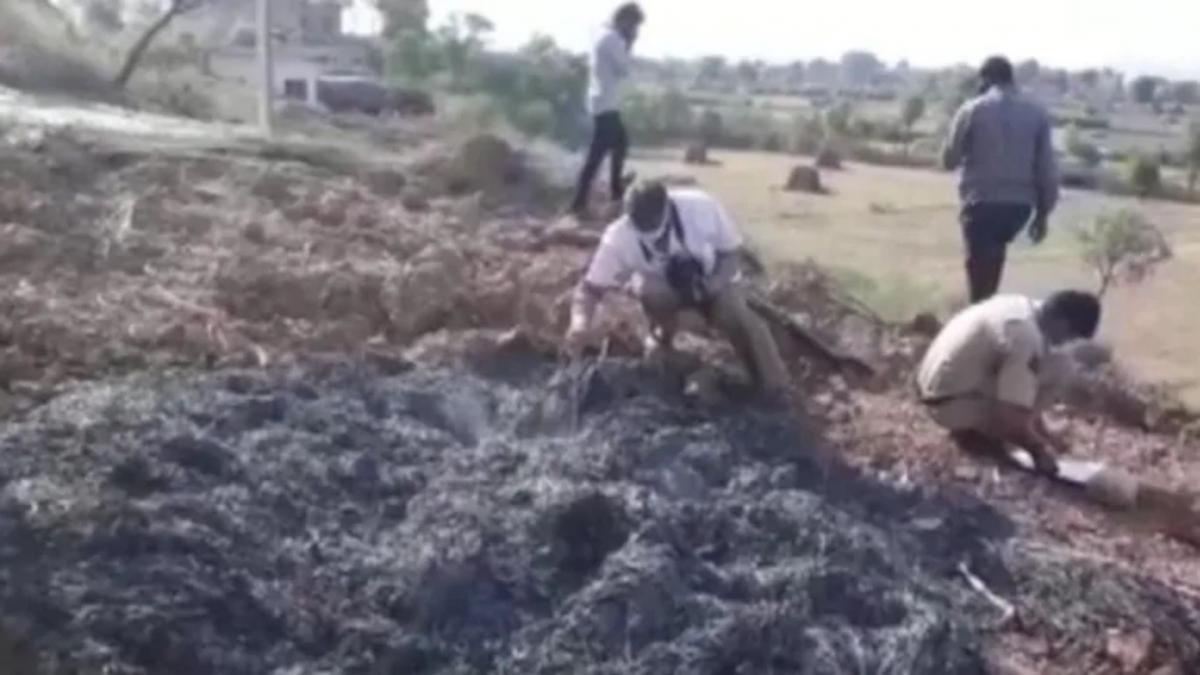 A priest was burnt alive in Rajasthan's Karauli district over a land dispute (Photo: ANI)