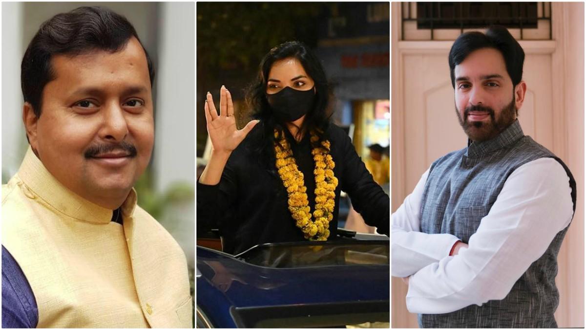 Love Sinha, Pushpam Priya Chaudhry and Nabeen Nitin