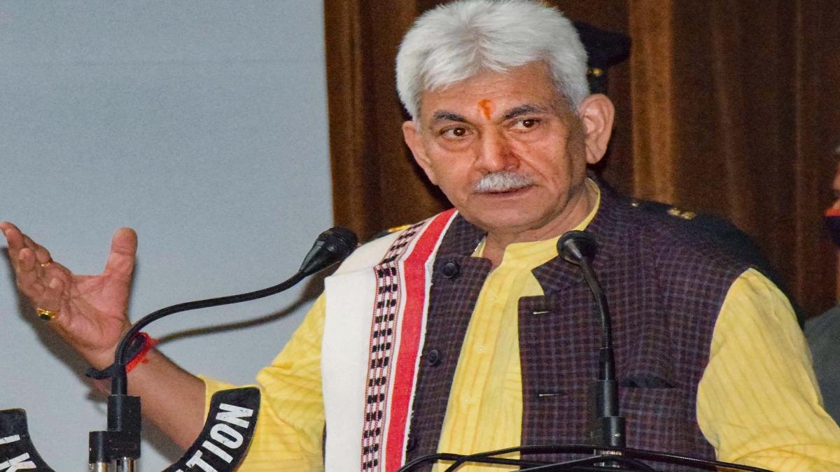 jammu kashmir lt governor manoj sinha
