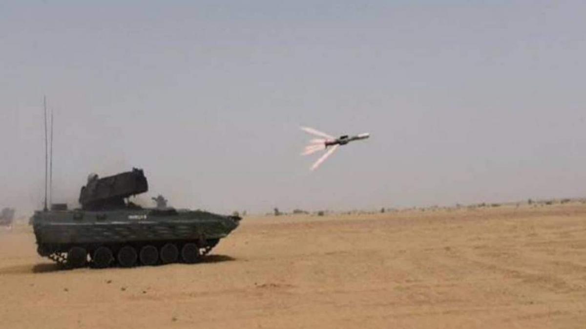 Nag anti-tank missile