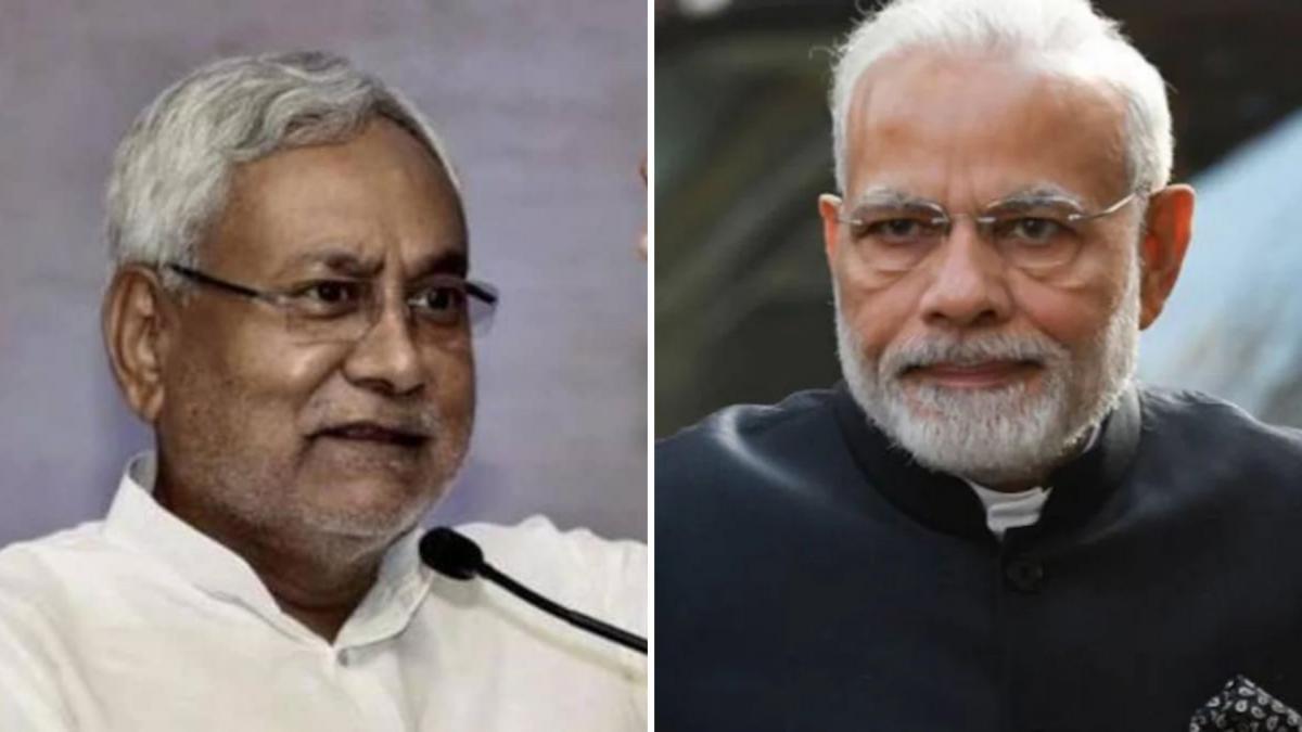Nitish Kumar and Narendra Modi 