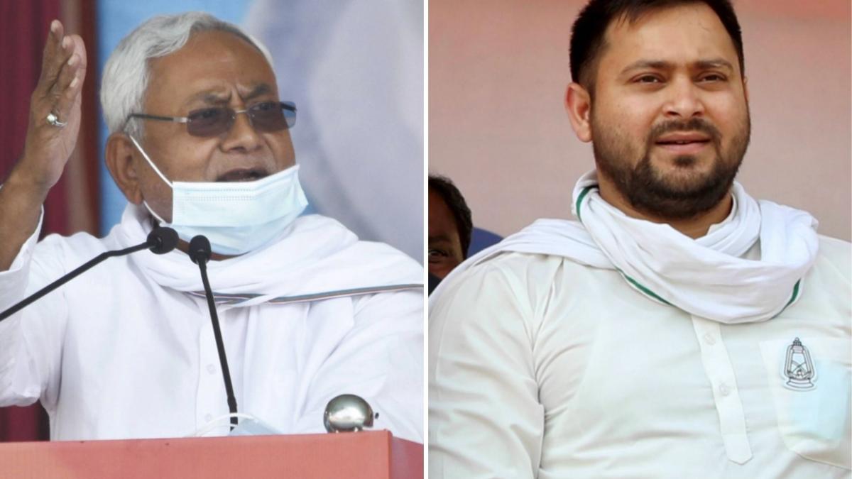 Nitish Kumar and Tejashwi Yadav (File-PTI)