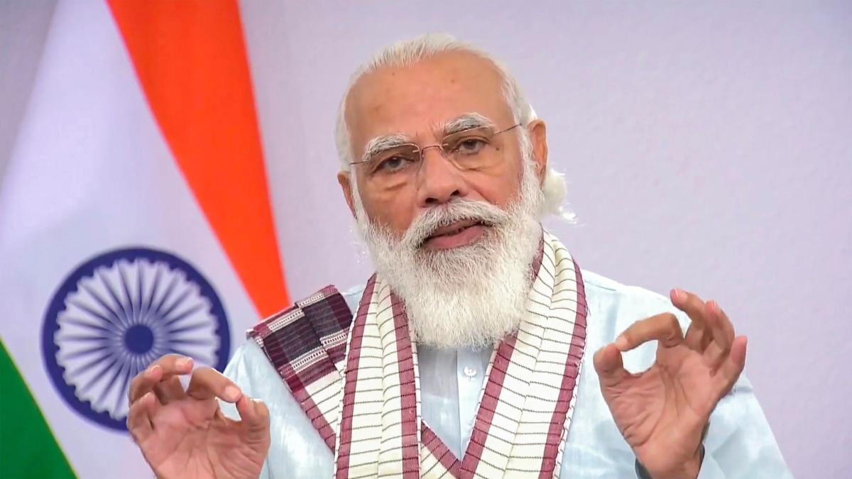 social distancing in pm modi rally