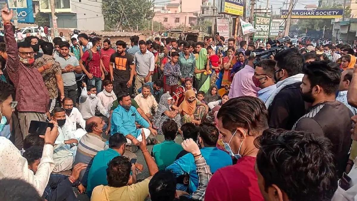 aridabad murder, protest live updates