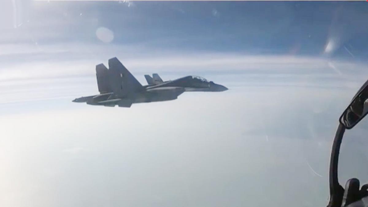 Sukhoi Su-30 fighter jet 