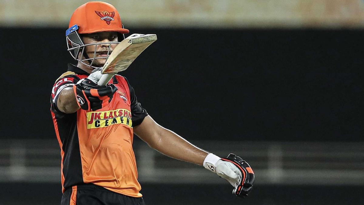  सनराइजर्स हैदराबाद के युवा प्रियम गर्ग (फोटो-PTI)