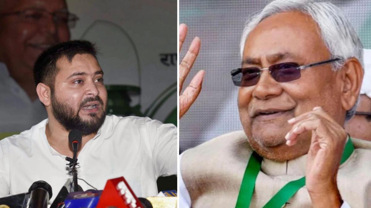 Tejashwi Yadav and Nitish Kumar