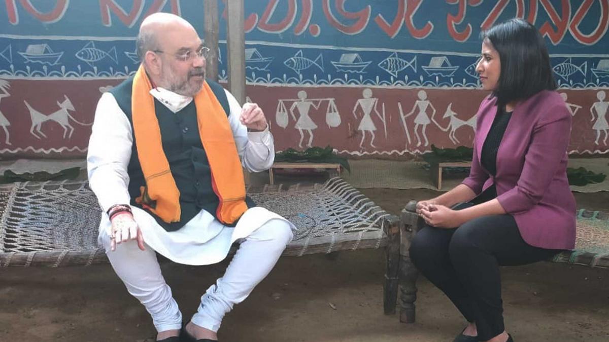 गृहमंत्री अमित शाह से बातचीत