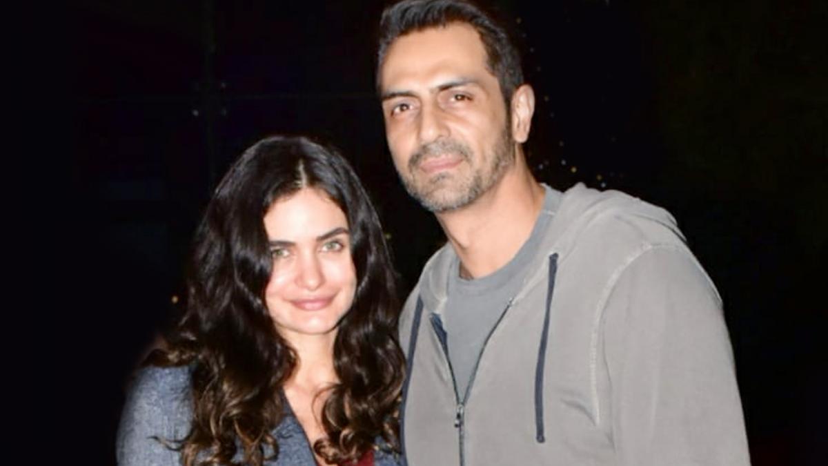 Arjun Rampal and his girlfriend Gabriella Demetriades