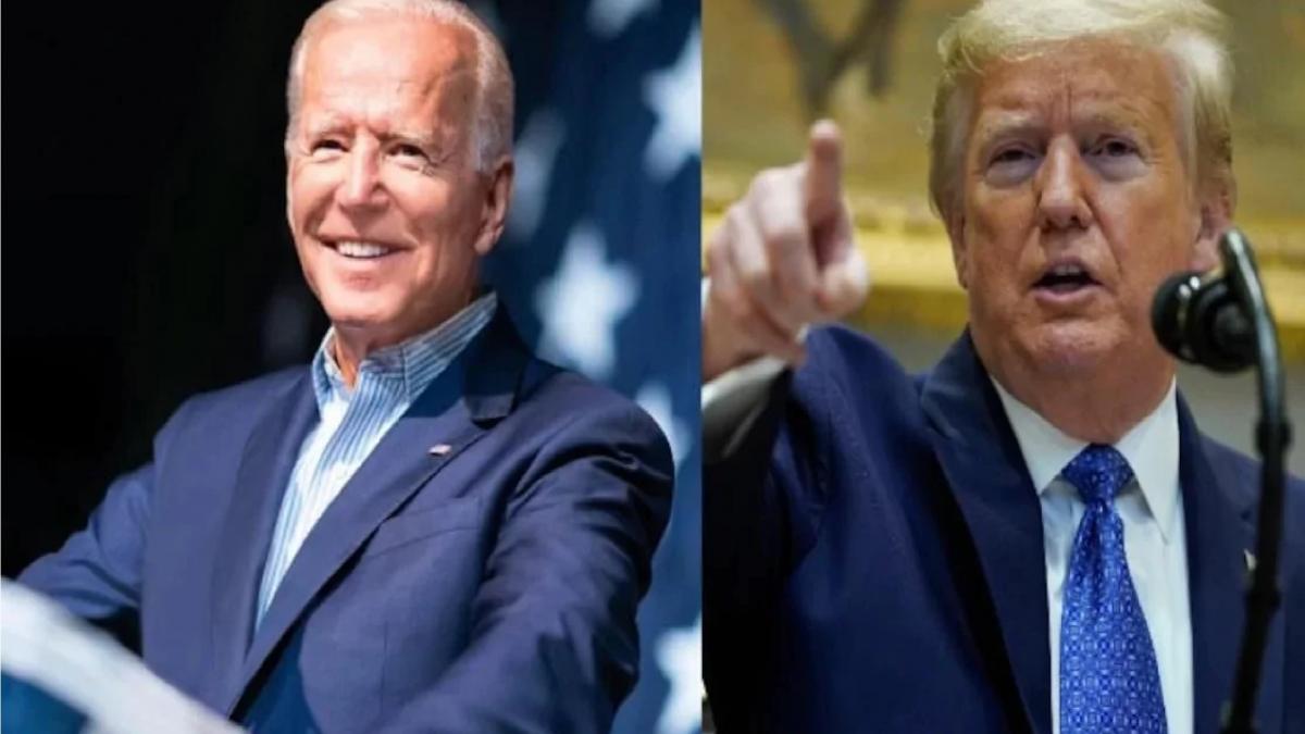 Joe Biden and Donald trump
