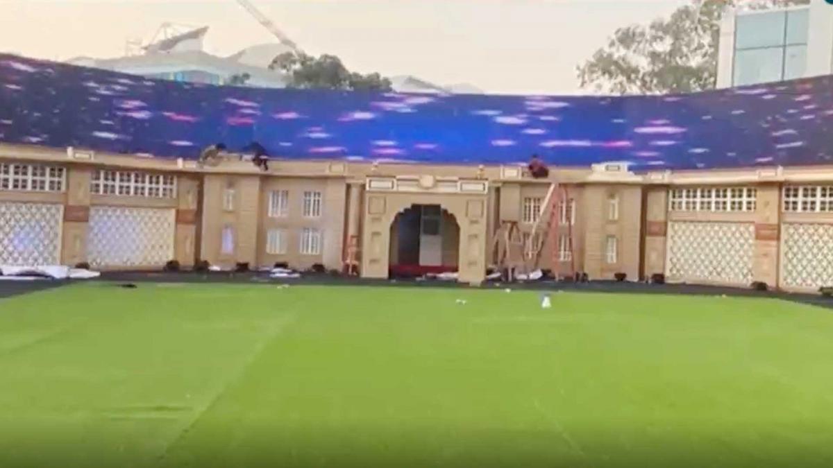 आजतक के स्टूडियो में बिहार विधानसभा