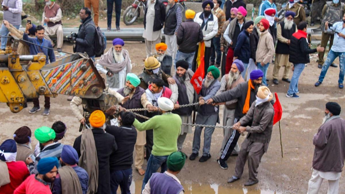 Delhi Chalo Protest (File-PTI)