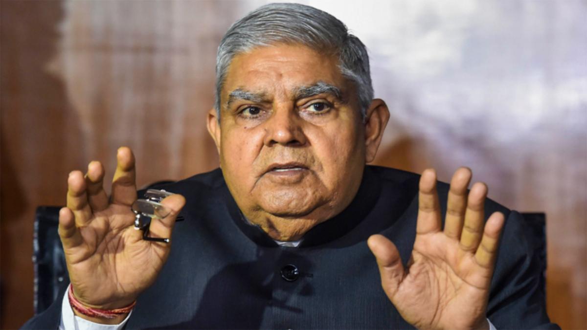 Governor Jagdeep Dhankhar