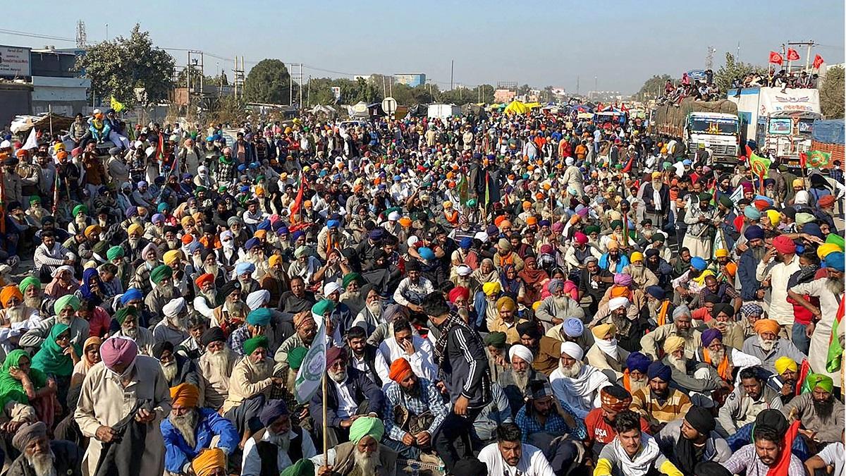 Farmer protest at Delhi (File Photo-PTI)