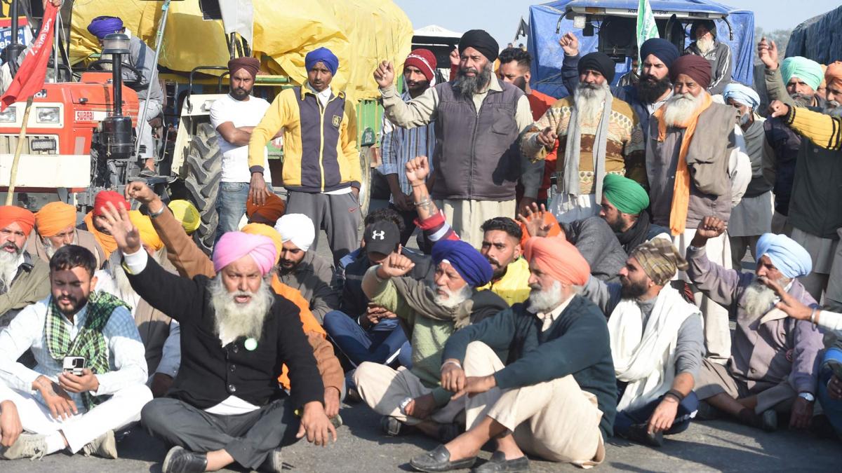 Farmers Protest at Singhu Border