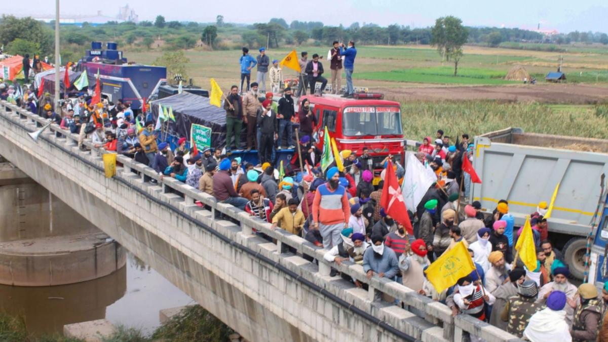 Farmers' protest (File-PTI)