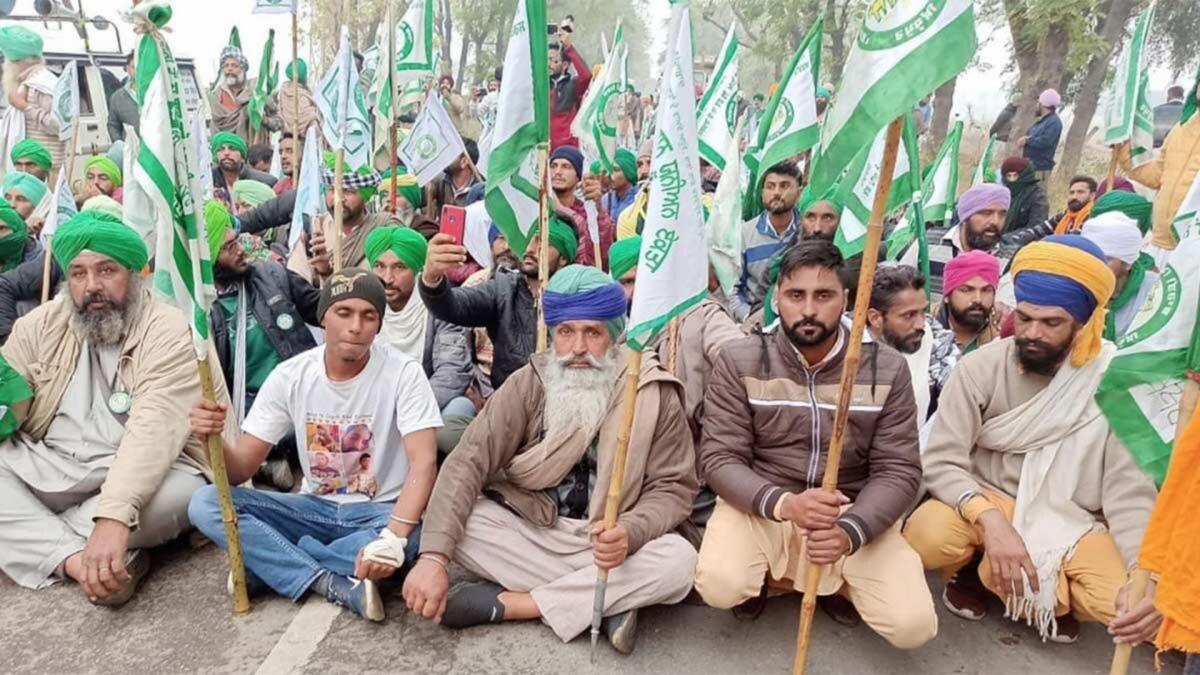 farmers protest