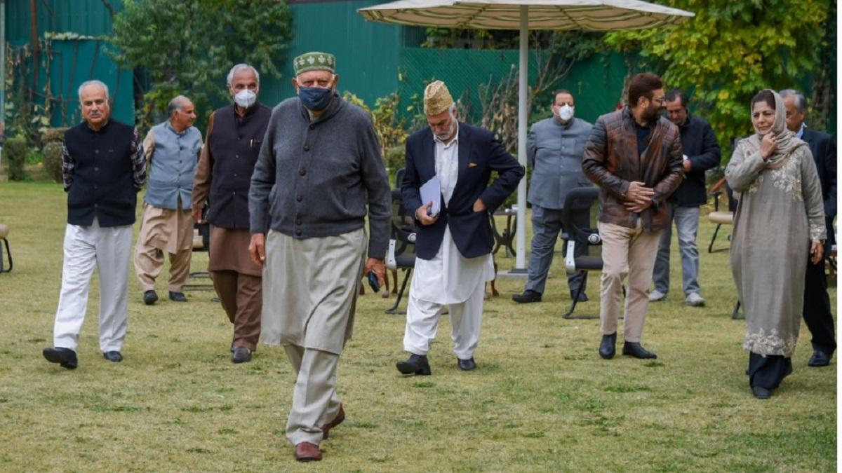 Gupkar alliance members (Photo-PTI)