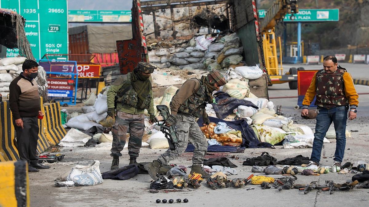 Large quantity of ammunition found in Nagrota from terrorists