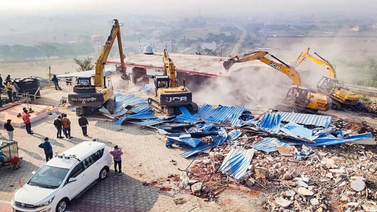  MP: Computer Baba's illegal construction demolished